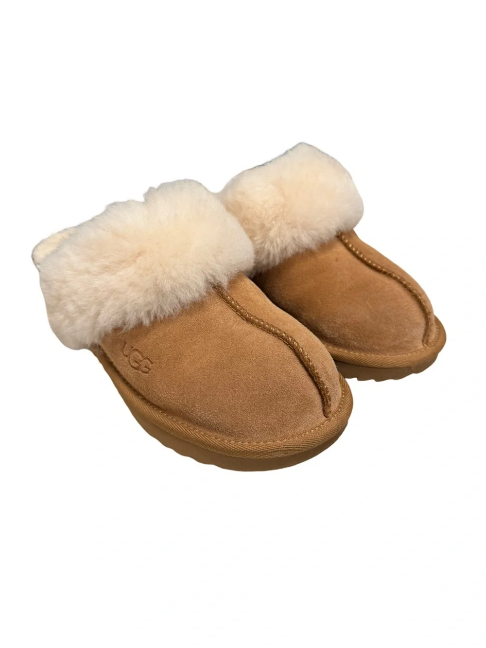 UGG Cozy II Slippers Chestnut Brown Girl's Size 4